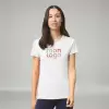 TEE SHIRT PERSONNALISABLE FEMME BLANC 'GILDA 180'