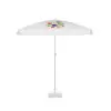 PARASOL CARRE PERSONNALISABLE 'BEACHCALOR VOLETS'