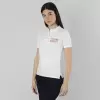 POLO PERSONNALISABLE FEMME BLANC 'CHARLES'