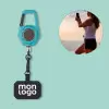 PORTE BADGE TELEPHONE DEROULEUR PERSONNALISE 'BALADOU'
