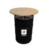 BARIL PERSONNALISABLE 'BAROUL BLACK TABLE'