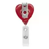 PORTE BADGE DEROULEUR PERSONNALISE 'DISTUBI COEUR'