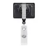 PORTE BADGE DEROULEUR PERSONNALISE 'DISTUBI RECTANGLE'