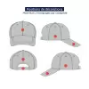 CASQUETTE PERSONNALISABLE SUR MESURE ATLANTIS '1003'