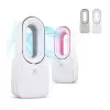 VENTILATEUR PUBLICITAIRE SANS PALES AVEC LED 'JISON'