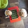 MINI BABY FOOT DE TABLE PROMOTIONNEL 'BARCELONE'