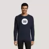 TEE SHIRT RESPIRANT MANCHES LONGUES PERSONNALISABLE HOMME 'KOURY' 140 GR/M²