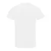 TEE SHIRT BLANC HOMME PUBLICITAIRE COL V 'IMPERIAL V'