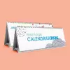 CALENDRIER CHEVALET PERSONNALISABLE 'EASEL'