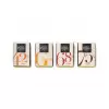 COFFRET PUBLICITAIRE DE 16 CARRÉS DE CHOCOLAT ASSORTIS LPCC® 5G 'ELEGANCE'