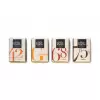 COFFRET PERSONNALISÉ DE 24 CARRÉS DE CHOCOLAT 5G ASSORTIS LPCC® 'DÉGUSTATION'