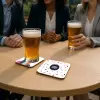 DESSOUS DE VERRE EN BOIS PUBLICITAIRE 'KELLY'