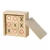 JEU DE MORPION PUBLICITAIRE EN BOIS 'TICTAC'