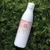 BOUTEILLE DE NOËL PUBLICITAIRE EN MÉTAL 'ALINOR'