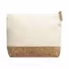 TROUSSE DE TOILETTE PERSONNALISÉE COTON ET LIÈGE 'LINA'