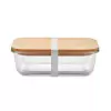 LUNCH BOX PERSONNALISÉE EN VERRE ET BAMBOU 'BUCATI GLASS'