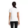 POLO PUBLICITAIRE FEMME BIO 'PLANET' BLANC 170 GR/M²