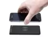 BATTERIE DE SECOURS À INDUCTION SCX® PERSONNALISÉE ANTIBACTÉRIENNE 5000 MAH AVEC LOGO LUMINEUX 'AMSET'