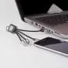 CÂBLE DE CHARGE 3 EN 1 SCX® LOGO LUMINEUX 'ANAT'