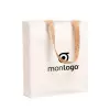 SAC SHOPPING PUBLICITAIRE EN COTON ET ANSES LONGUES EN LIÈGE 'EULALIA' 180 GR/M²