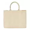 SAC ISOTHERME PERSONNALISABLE EN COTON ET JUTE 'RIVIERA'