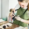 TABLIER PERSONNALISÉ EN CHANVRE 'COCADA'