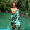 SERVIETTE MICROFIBRE PERSONNALISÉE QUADRI 'DULLY'