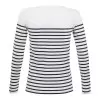 TEE SHIRT PERSONNALISÉ RAYÉ FEMME 'MATELOT'