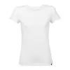 TEE SHIRT PUBLICITAIRE FEMME BLANC ORIGINE FRANCE 'LOLA'