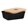 LUNCH BOX PERSONNALISABLE COUVERCLE EN BAMBOU 'BUCATI'