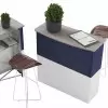 RAPIDE 4J   COMPTOIR D'ACCUEIL PERSONNALISÉ 'VELCRO BAR'