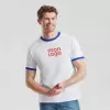 TEE SHIRT BLANC PERSONNALISÉ FRUIT OF THE LOOM® 'JOHN'