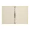 CARNET À SPIRALE PERSONNALISÉ PAPIER D'HERBE 'RITAU'