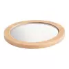 MIROIR DE POCHE PERSONNALISÉ EN BAMBOU 'APLI'