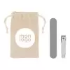 SET MANUCURE PERSONNALISÉ AVEC POCHETTE COTON 'PANU'