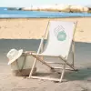 TRANSAT CHILIENNE PUBLICITAIRE EN BOIS 'SOLARO' 