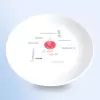 ASSIETTE PERSONNALISÉE CREUSE 'BERY' 