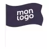 DRAPEAU DE SUPPORTER PERSONNALISÉ EN RPET 'POWERFUL'