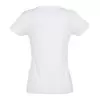 TEE SHIRT PERSONNALISÉ FEMME BLANC 'IMPERIAL' FABRICATION EXPRESS 4J