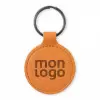 PORTE CLES PERSONNALISE ROND 'LEATO'