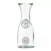 CARAFE PERSONNALISABLE VERRE RECYCLE 'ZAZEAU'