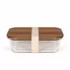 LUNCH BOX VERRE 1L PERSONNALISABLE 'PENNE ACACIA'
