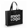 CABAS PERSONNALISABLE EN NON TISSE LAMINE BRILLANT 'VILLO'