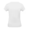 TEE SHIRT BLANC PERSONNALISABLE B&C 'PALTO 185'
