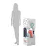 TOTEM PUBLICITAIRE EN CARTON CUBES 'PIKI' 