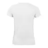 TEE SHIRT PUBLICITAIRE BLANC FEMME B&C 'PALTO'