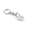 PORTE CLES PUBLICITAIRE AVEC MOUSQUETON 'SEGNA'