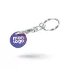 PORTE CLES AVEC MOUSQUETON PUBLICITAIRE 'SEGNO QUADRI'