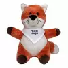 PELUCHE AVEC BANDANA PERSONNALISABLE 'RENARD'