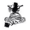 PELUCHE ZEBRE PERSONNALISABLE 'CEBRA BANDANA'